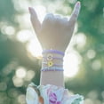 thumbnail image 2 of JennyShop Trendy Sunflower String Bracelet Handmade Braided Rope Charms Surfer Bracelet for Women Easter Gifts, 2 of 7