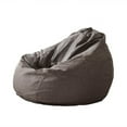 thumbnail image 2 of Bean Bag Sofa Cover (No Filler), Living Room Furniture Washable Micro-Fiber Adult Beanbag Chair outside Cover, Home Leisure Single Couch Bedroom Lazy Lounger Cover, 2 of 3