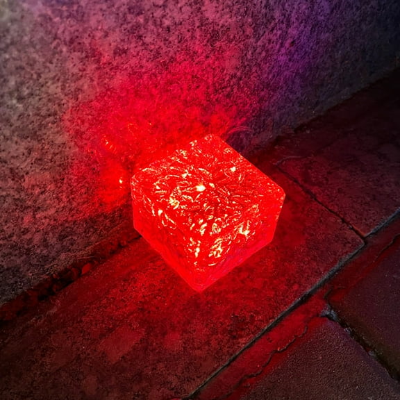 VALSEEL Decorative Lights Solar Power Ground Lights Floor Decking Outdoor Garden Light Lamp