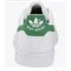 thumbnail image 2 of Ad-id-as Stan Smith White with Green Sneakers Men’s 9.5, 2 of 6