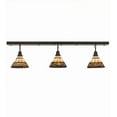 thumbnail image 7 of Meyda Tiffany 175529 Ilona 3 Light 9" Wide Multi Light Pendant - Brown, 7 of 7