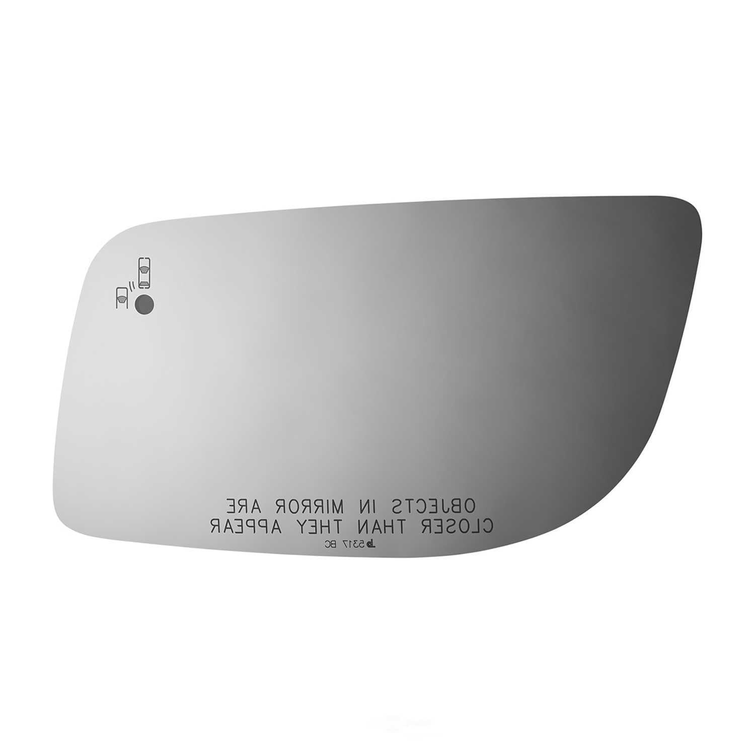 Burco Side View Mirror Replacement Glass - Clear Glass - 5317BC