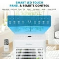 thumbnail image 4 of Yardi Yard 10000 BTU 4-in-1 Portable Air Conditioner with Humidifier and Sleep Mode-White, Portable Air Conditioners,Portable AC Cools up to 350 Sq.Ft, 4 of 11