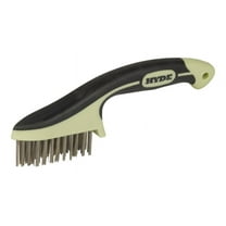 Hyde MAXXGRIP PRO 0.75 in. W X 8.75 in. L Stainless Steel Wire Brush, Each