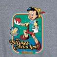 thumbnail image 3 of Pinocchio - No Strings Attached - Women's Racerback Tank Top, 3 of 5