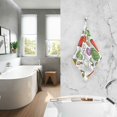 thumbnail image 2 of Yayeee 2 Pack Hand Towels for Bathroom 100% Cotton 16" x 28" Kitchen Towel, Vegetables Pattern, 2 of 7