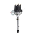 thumbnail image 1 of TSP - Pro Series Ready to Run Distributor with Black Cap, compatible with Chevy Small Block (262-400)/Big Block (396-454) V8 - JM7701BK, 1 of 4