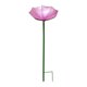 thumbnail image 1 of Bebedero para pájaros, comedero para pájaros, metal, resistente a la intemperie, decoración para jardín, fácil de usar, abeja Rosa, 1 of 9