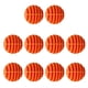 thumbnail image 3 of 10 pelotas de golf de polietileno portátiles para entrenamiento deportivo en interiores y exteriores. naranja, 3 of 7