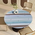 thumbnail image 3 of Elastic Tablecloth with Natural Grain Texture for Sophisticated Party Dining and Event, 3 of 3