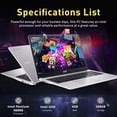 thumbnail image 3 of Acer Chromebook 315 15.6" HD Laptop, Intel Pentium N6000, 4GB LPDDR4X, 288GB Storage (128GB eMMC & 160GB Docking Station Set), Intel UHD Graphics, Numeric Keypad, HD Webcam, Chrome OS, Silver, 3 of 9