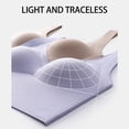 thumbnail image 5 of gakvbuo Plus Size Bras for Woman Post-Surgery Bra Full Coverage No Underwire Bra Seamless Push Up Bra Underwear Wirefree Bralette Minimizer Bra, 5 of 6