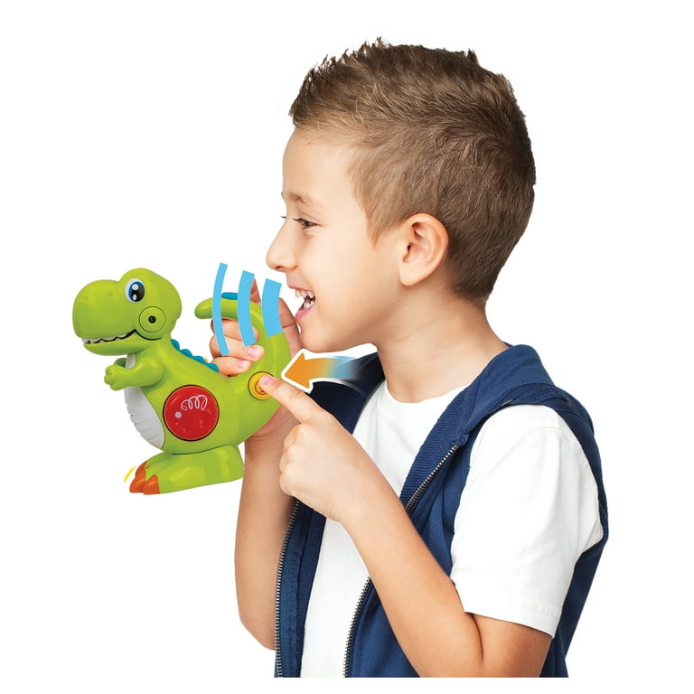 Winfun Dinosaur Flashlight with Lights and Sounds for Toddlers - 1