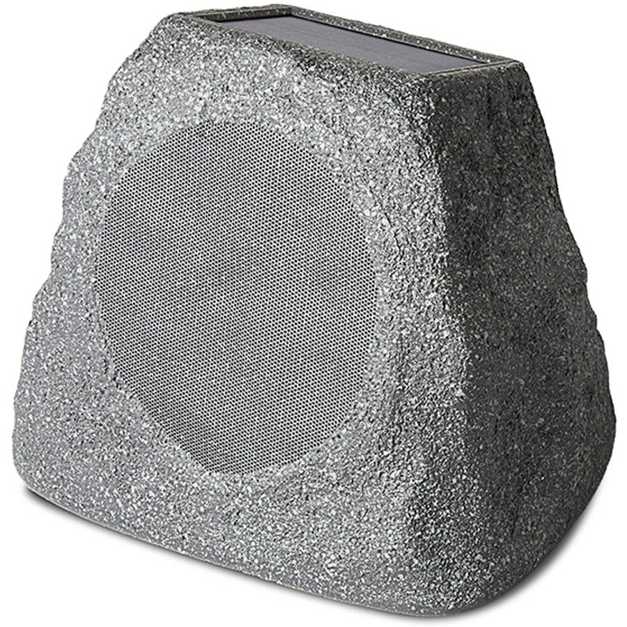 Ion ISP47 Solar Stone 6.5" Wireless Rechargeable Rock Speaker Walmart
