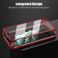 thumbnail image 4 of Dteck iPhone XR Case, Dual Layer Full Body Shockproof Protection Case Double Sides Tempered Glass Cover Flexible TPU Bumper For iPhone XR, Red, 4 of 10