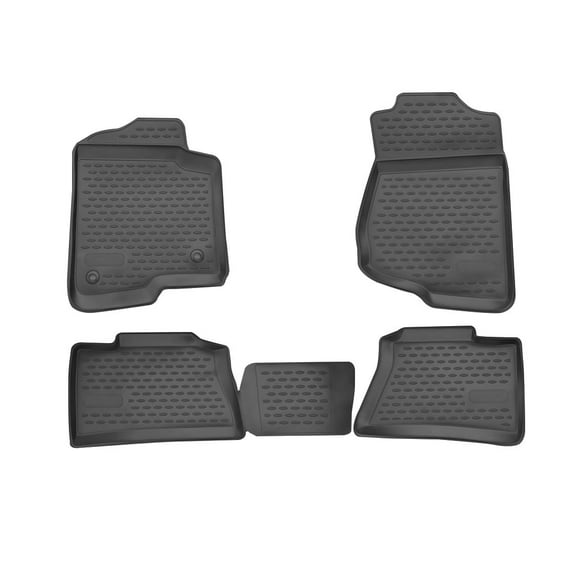 OMAC Floor Mats Liner for Chevrolet Silverado Crew Cab 1500/2500/3500 2014-2019