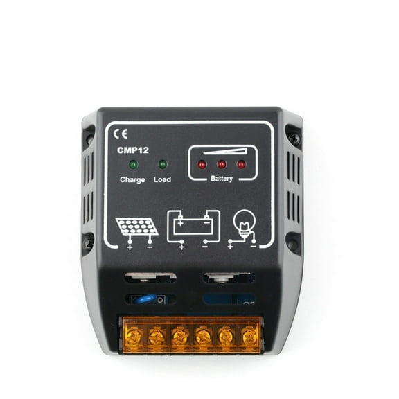 Solar Controller CMP12 20A 12V/24V Solar Power System Monitoring PV PWM ,Wide Compatibility