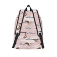 thumbnail image 2 of Picia Cloud Sloth Printed Canvas Daypack - Stylish and Durable Vintage Compact Backpack - Class, Work, Travel, or Laptop Bookbag,Organized Compartments-Medium, 2 of 6