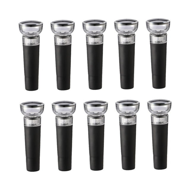 Abbracc 10 Pieces Preservers Portable Convenience Vacuum Pumps for Wedding