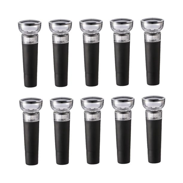 10 Uds conservante de vino, bomba de vacío de vino, mantener el vino fresco, tapón de botella, sellador al vacío, bomba de ahorro de vino, tapones de