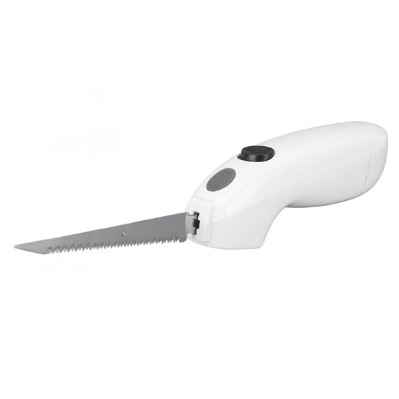 Cuchillo De Cocina De Talla Eléctrica, Cuchillo Con Batería De Acero Inoxidable PP Duradero Para Acampar