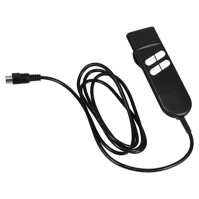 HLONK Electric Lift Chair Remote Control 4 Button and 5 Pin Connector Replacement Controller for Recliners Chair Sofa Lifting Straight Plug