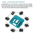 thumbnail image 5 of 10 soportes de batería de empalme para baterías de 18 V, compatibles con BL1860, BL1850 y BL1840BL., 5 of 5