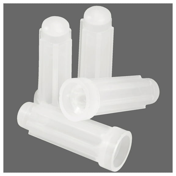 CASTER SOCKET 5/8 WH PLST4C