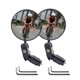 thumbnail image 5 of Espejo convexo ajustable para bicicleta, advertencia de seguridad para ciclismo, reflectores para bicicletas, 5 of 5