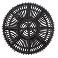 thumbnail image 4 of Safavieh Jabez Contemporary Rattan Rround End Table, Black, 4 of 7