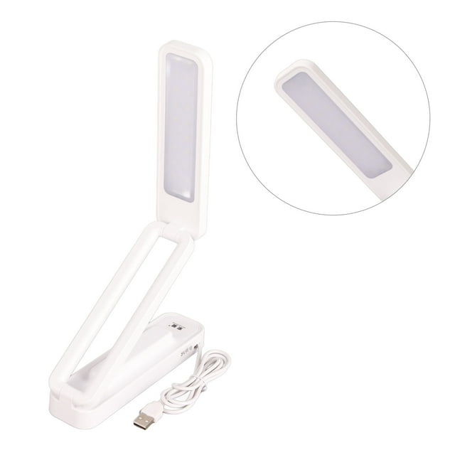 Lámpara de mesa plegable, lámpara de escritorio, lámpara de escritorio plegable portátil, lámpara de mesa USB, instalación sin esfuerzo