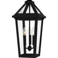 thumbnail image 3 of Boulevard 3-Light Matte Black Outdoor Hanging Lantern, 3 of 6