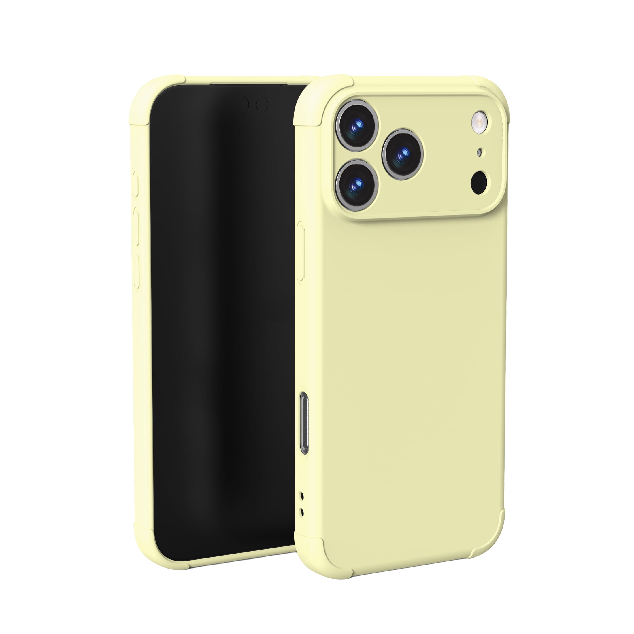onn iPhone 18 Pro Max and iPhone 17 Pro Max Phone Case with MagSafe, Yellow