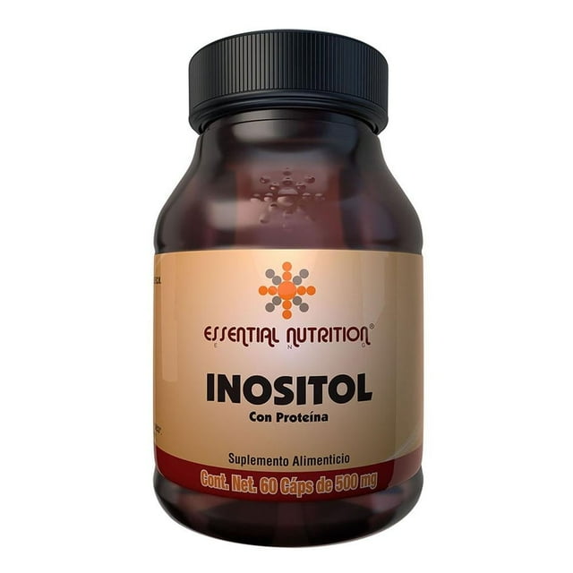 Suplemento alimenticio Essential Nutrition Inositol 60 cápsulas de 500 mg