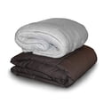 thumbnail image 1 of Levinsohn Textile Acupressure Weighted Blanket with Removable Cover, 48"x72", Grey, 1 of 5