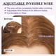 thumbnail image 5 of Extensiones de cabello Halo Prokyvity de cabello humano real de 30 a 55 cm, 55 a 75 g, 5 of 7