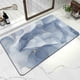 thumbnail image 1 of Alfombras de baño, alfombras para sala de estar, alfombra de área, alfombra de baño, alfombra para puerta de baño, almohadilla absorbente de agua, de secado rápido y lavable., 1 of 3