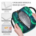 thumbnail image 3 of Rocae Northern Lights for Leakproof Lunch Box for Adults, Wide Opening Lunch Tote Bag, Reusable Lunch Cooler Bag, 3 of 6