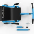 thumbnail image 4 of EzyRoller: Classic - Aqua Blue - Ride-On Scooter, Cambering Motion, Pedal Free Cart, Hand Brakes, Extendable Frame, 154lb Capacity, Kids-Teens 4+, 4 of 13
