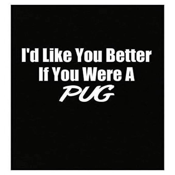 Dog Theme Poster - Stuch Strength Pug Design Gift