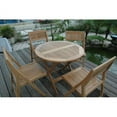 thumbnail image 3 of Windsor 5-Pieces Folding Round Bistro Set, 3 of 6