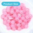 thumbnail image 2 of Topboutique Glass Beads,150 Pcs Round Beads,Crystal Beads,Loose Spacer Beads,Pink Craft Beads for Necklace/Bracelet/Earring/Jewelry Making,Crafting Supplies，8mm, 2 of 7