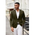 thumbnail image 2 of COOFANDY Sport Jacket Men Casual Knit Sports Coats One Button Business Blazer Jackets, 2 of 6