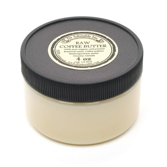 Dr Adorable - 4 oz - Coffee Bean Butter - Organic Fresh Natural