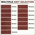 thumbnail image 3 of 1-1/2 x 30 Inch Sanding Belts, 10 Pcs 180 Grits Aluminum Oxide for Metal Polishing, Knife Sharpening, Weld, 3 of 6