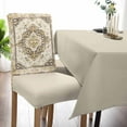thumbnail image 5 of Dining Chair Covers Set of 6 Vintage Abstract Brown Bohemian Farmhouse Tribal Stretch Parsons Chair Slipcovers Removable Washable Chair Cover Protector for Kitchen Dining Room Hotel, 5 of 5