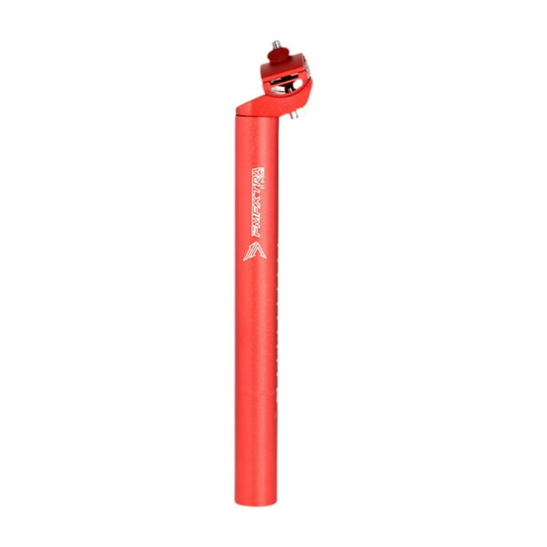 Amortiguador de tija de sillín de bicicleta ajustable con clip de fijación Tubo de sillín resistente Longitud de 300 mm rojo 316x30cm