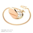 thumbnail image 4 of WRISTBIQUE Timekeeping Pocket Watch Rose Gold 1Pack 1.9x1.9x0.6in, 4 of 10