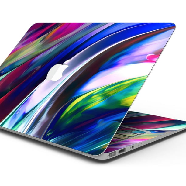 Blurred Abstract Flow V42 Design Skinz Premium Full Body Cover Wrap Decal Skin Kit For The Macbook 13 Pro W Cd Drive A1278 Walmart Com Walmart Com