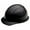 Black, variant on Hard Hat, Americana, Polyethylene, 4 Point Ratchet, Type 1, Class E, Hi-Vis Lime
